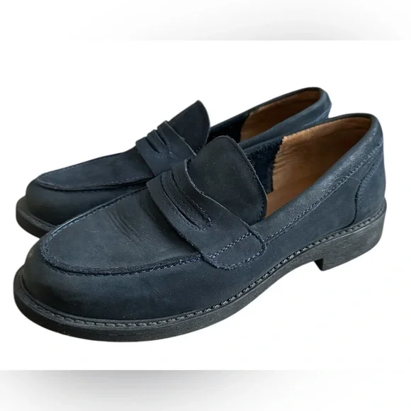 Artisan by Zigi New York Womens Black Leather Penny Loafers Classic Size 6.5 - Picture 2 of 8